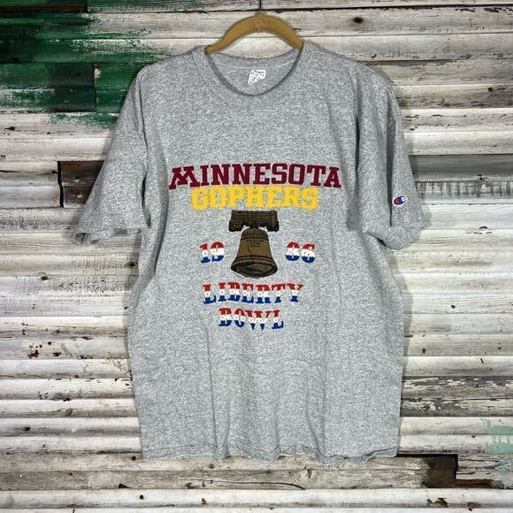 Vintage 1986 Liberty Bowl Minnesota Gophers Shirt - Picture 1 of 7